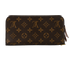 Louis Vuitton Long Wallet, &pound;295, Accessories, Brown, Canvas, Back view